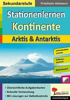 Stationenlernen Kontinente / Arktis und Antarktis
