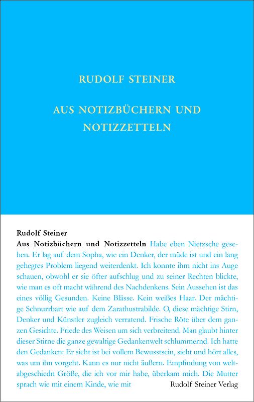 Aus Notizbüchern und Notizzetteln