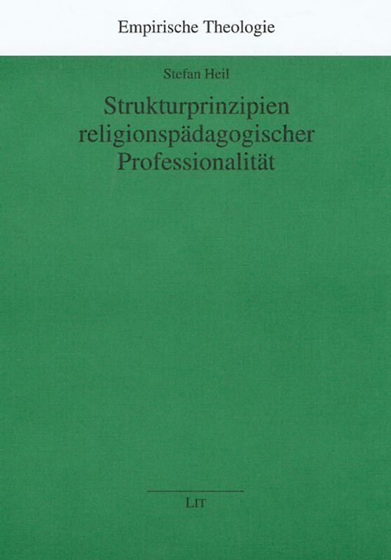 Strukturprinzipien religionspädagogischer Professionalität