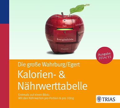 Die große Wahrburg/Egert Kalorien-&-Nährwerttabelle