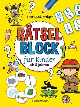 Rätselblock 1 für Kinder ab 8 Jahren (5 Exemplare à 3,99)