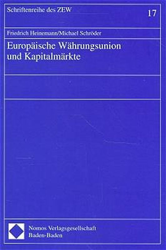 Europäische Währungsunion und Kapitalmärkte