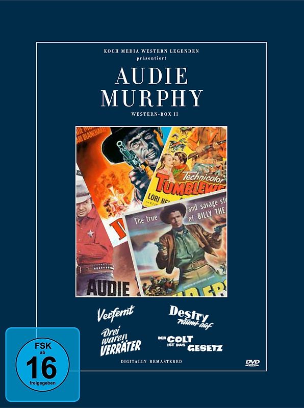 Audie Murphy Collection 2 [4 DVDs] DVD