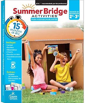 Summer Bridge Activities Spanish 2-3, Grades 2 - 3
