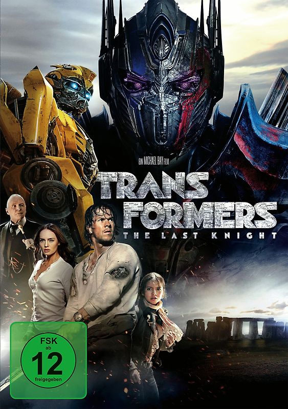 Transformers: The Last Knight DVD