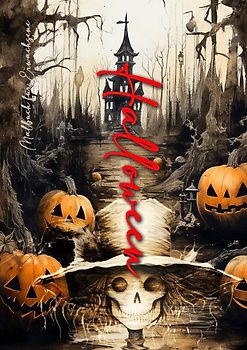 Halloween Malbuch für Ewachsene