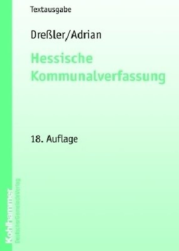 Hessische Kommunalverfassung