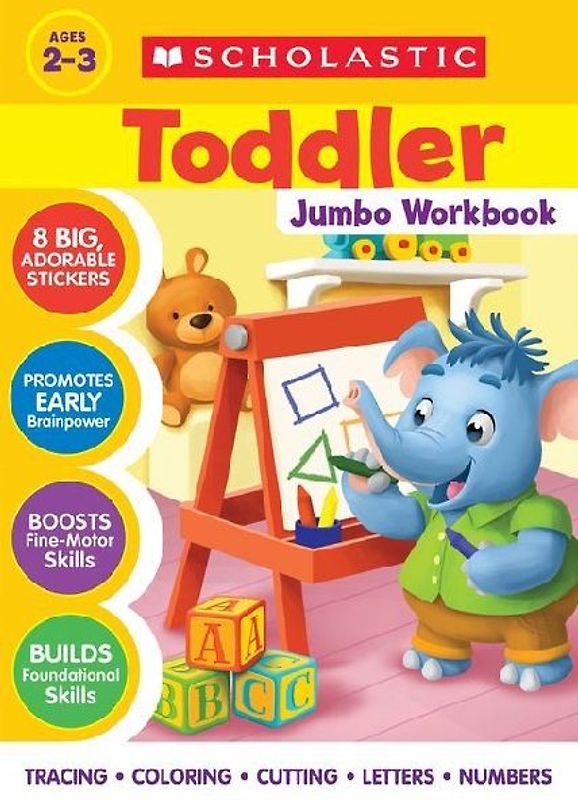 Scholastic Toddler Jumbo Workbook