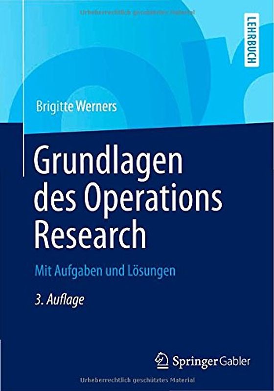 Grundlagen des Operations Research