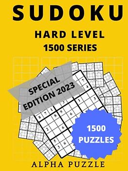 SUDOKU HARD LEVEL: 1500 SERIES