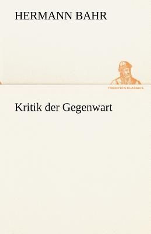Kritik der Gegenwart