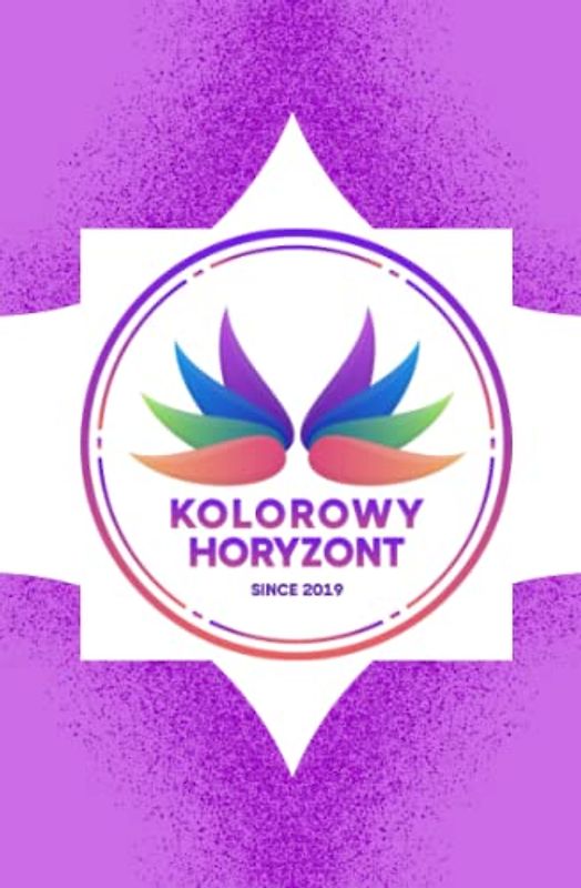 My Purple Notebook Kolorowy Horyzont: Simple Composition Notebook/Journal/Writing Pad/Logbook/Diary