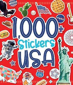 1,000 Stickers: USA