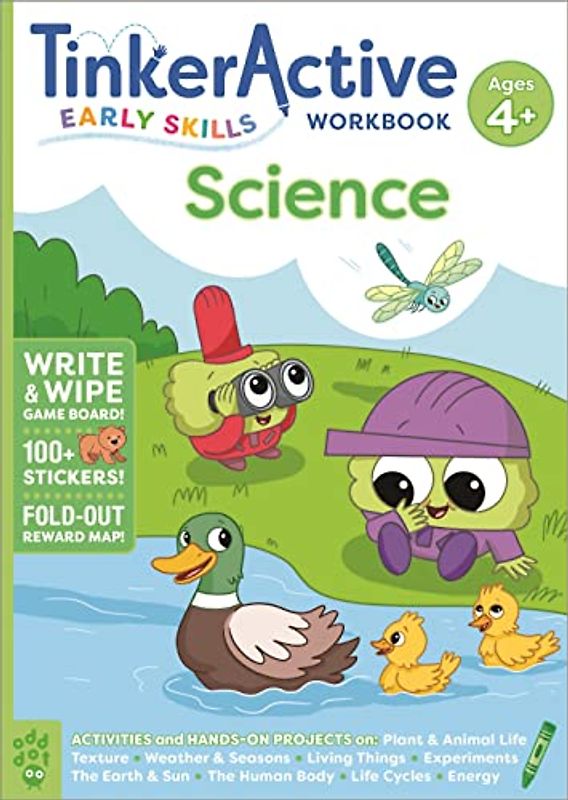 TinkerActive Early Skills Science Workbook Ages 4+ (The TinkerActive Workbooks)