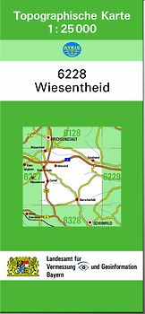 TK25 6228 Wiesentheid