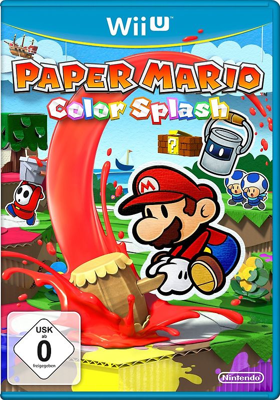 Paper Mario: Color Splash Nintendo Wii U
