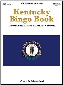 Kentucky Bingo Book: Complete Bingo Game In A Book