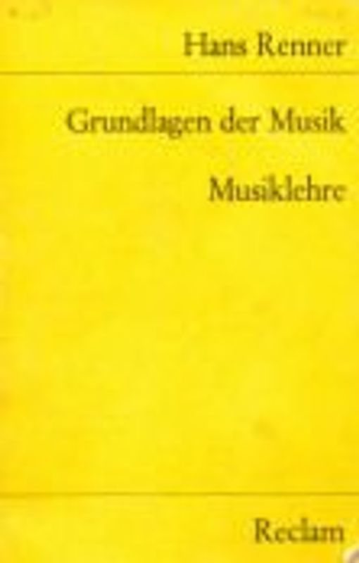 Grundlagen der Musik