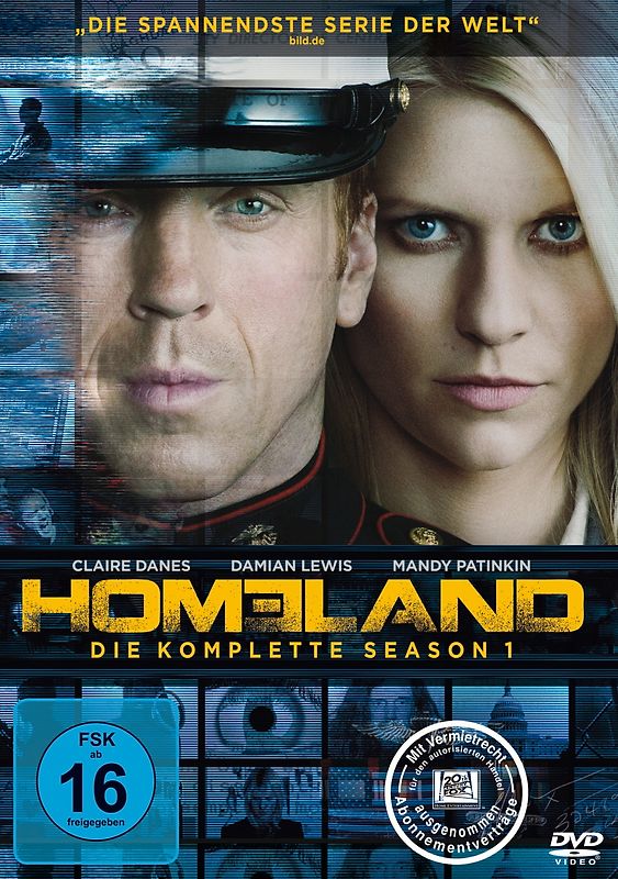 Homeland - Die komplette Season 1 DVD