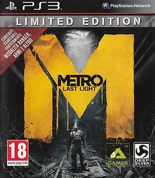 Metro: Last Light [Limited Edition, IT Import] PlayStation 3
