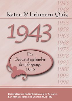 Raten und Erinnern Quiz 1943