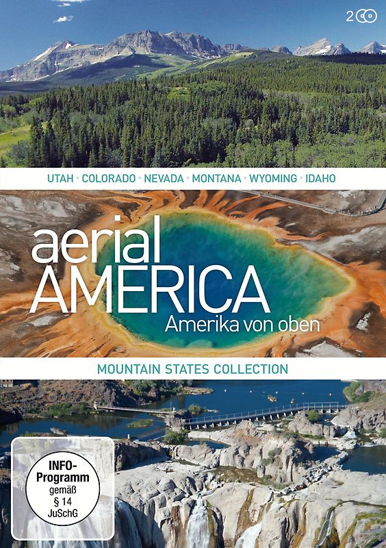 Aerial America - Amerika von oben: Mountain States Collection [2 Discs] DVD
