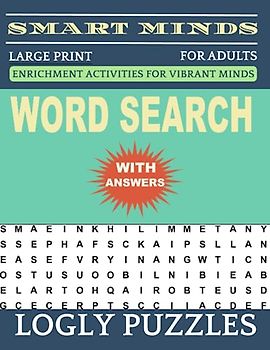 Word Search Book Large Print for Adults: 2400+ words New Fun and Relaxing Puzzles Book for Adults & Seniors with Answers Key
