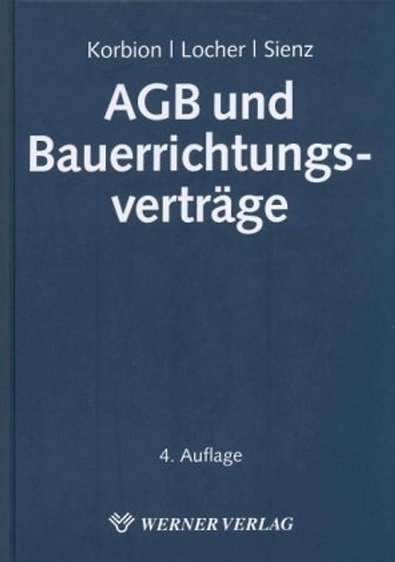 AGB-Gesetz und Bauerrichtungsverträge