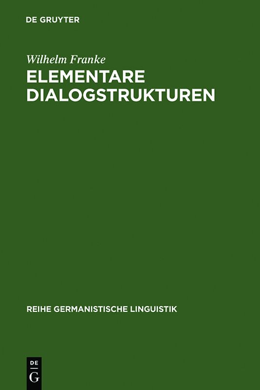 Elementare Dialogstrukturen