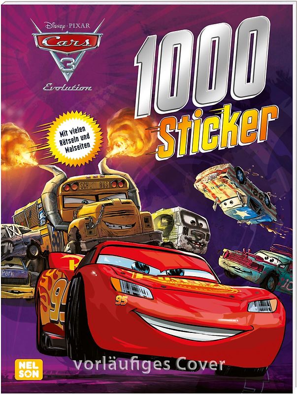Disney Cars 3: 1000 Sticker