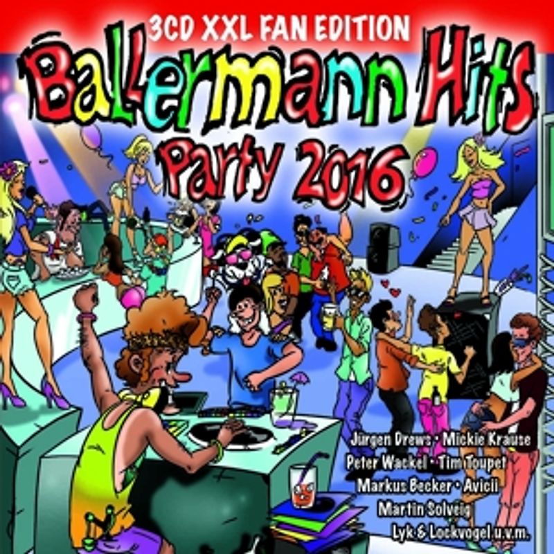 Various - Ballermann Hits Party 2016 [3 CDs]
