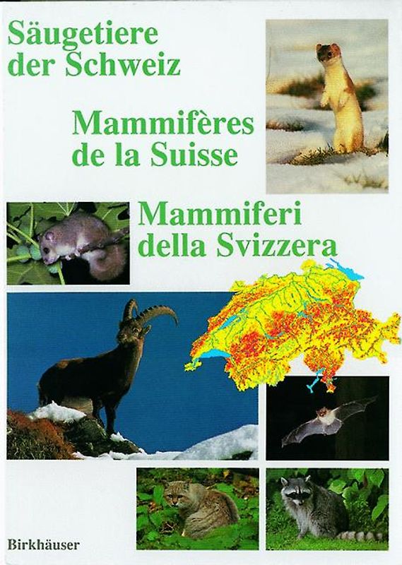 Säugetiere der Schweiz / Mammifères de la Suisse / Mammiferi della Svizzera