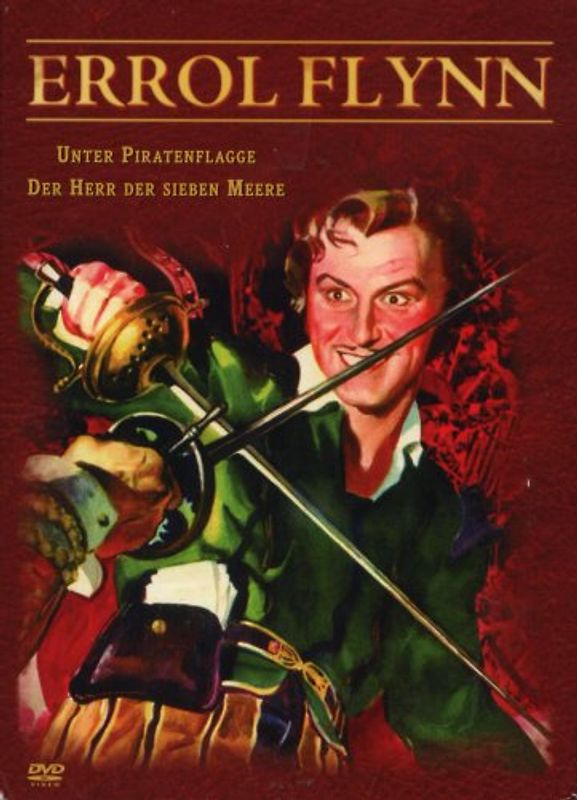 Errol Flynn : Unter Piratenflagge - Der Herr der sieben Meere - 2 DVD Box DVD