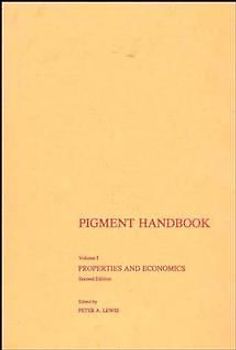 Pigment Handbook, Volume 1