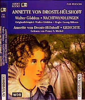Nachtwandlungen, Originalhörspiel. - Droste-Hülshoff, Annette von: Gedichte
