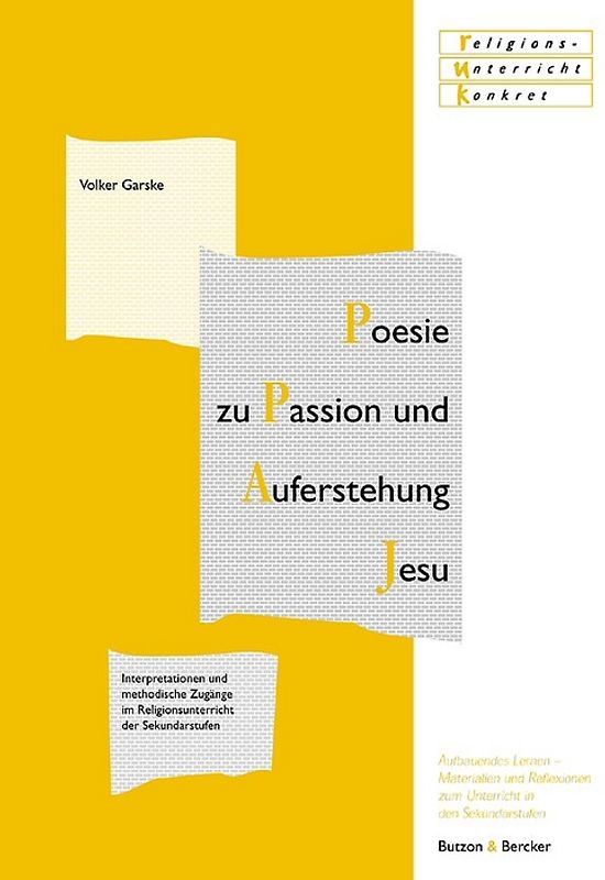 Poesie zu Passion und Auferstehung Jesu