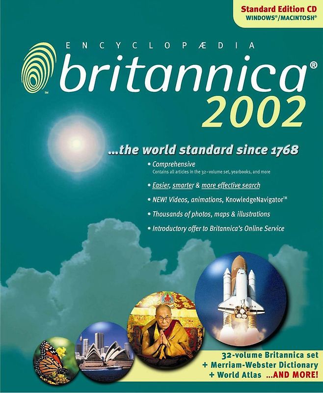 Encyclopaedia Britannica 2002 MacOS
