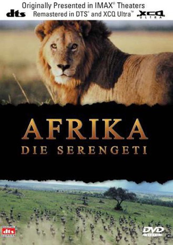 IMAX: Afrika (DTS) Die Serengeti DVD