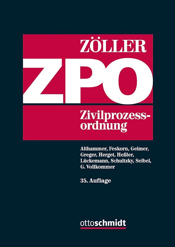 Zivilprozessordnung ZPO