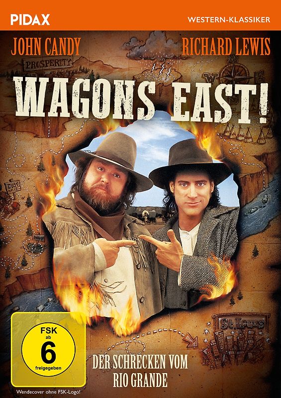 Wagons East!-Der Schrecken vom Rio Grande DVD