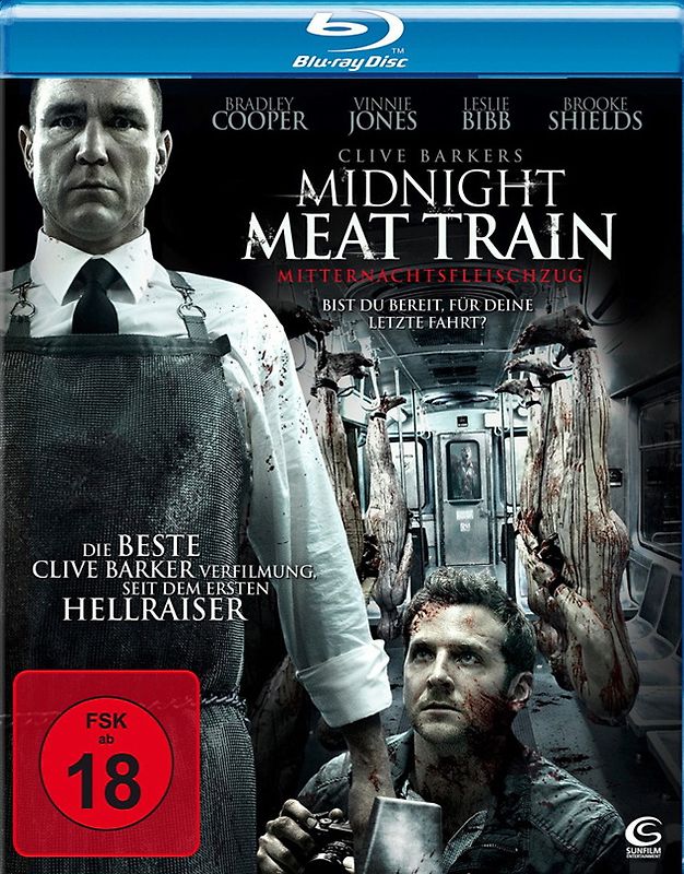 Clive Barkers Midnight Meat Train Blu-ray Disc
