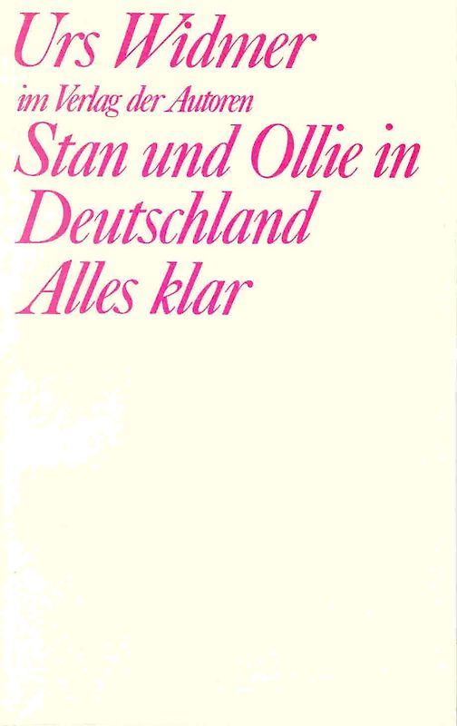 Stan und Ollie in Deutschland / Alles klar