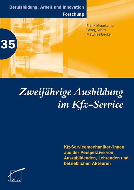 Zweijährige Berufsausbildung im Kfz-Service