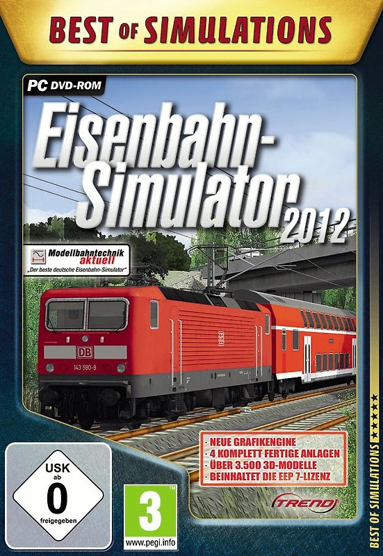 Best of Simulations: Eisenbahn-Simulator 2012 PC Spiele