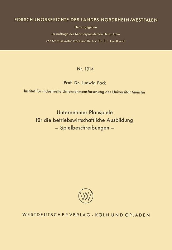 Unternehmer-Planspiele für die betriebswirtschaftliche Ausbildung