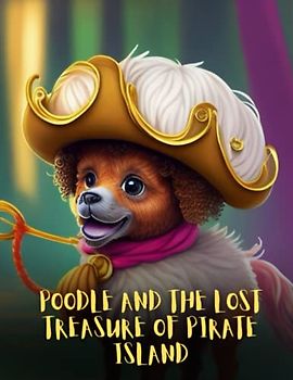 Poodle and the Lost Treasure of Pirate Island: Short Story for kids about Poodle Dog, Kids books about teamwork and friendship I Treasure hunt books for kids I Gift for kids age 5-10