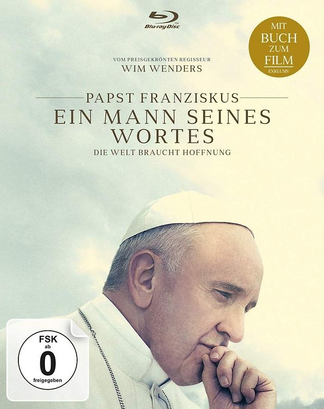 Papst Franziskus - Ein Mann seines Wortes [inkl. Buch zum Film] Blu-ray Disc