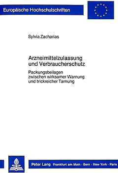 Arzneimittelzulassung und Verbraucherschutz
