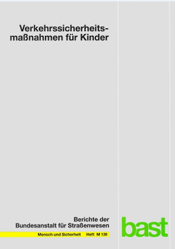 Verkehrssicherheitsmaßnahmen für Kinder