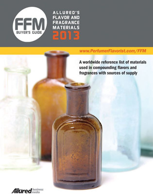 Allured's Flavor and Fragrance Materials (FFM) Buyers Guide 2013